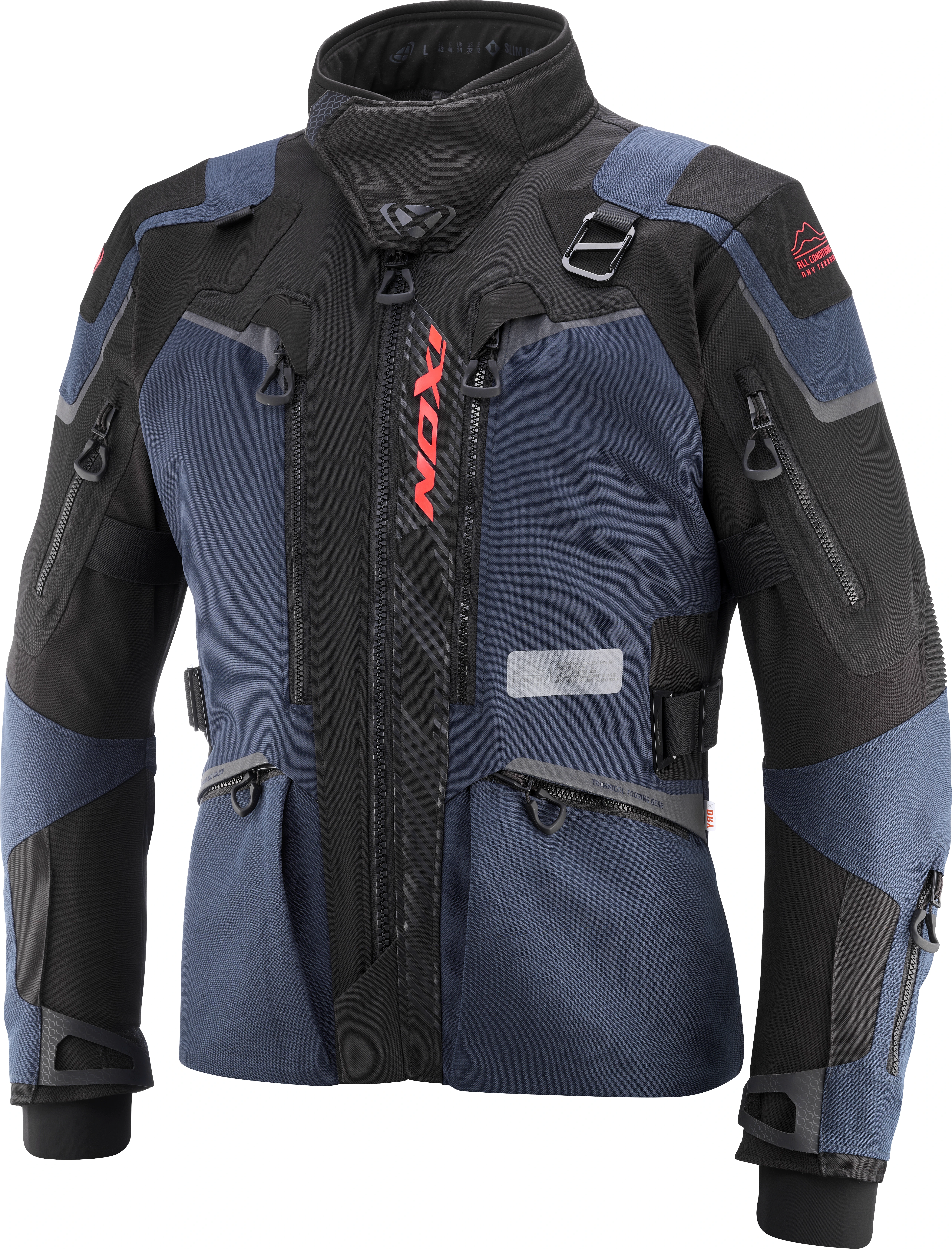 Odin Navy Nero Rosso Vivo