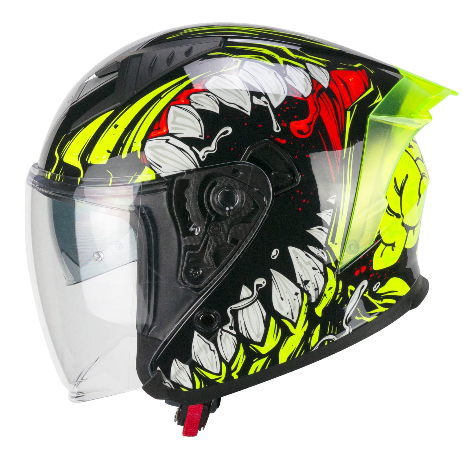 127X Deep Freaker Nero Giallo Fluo
